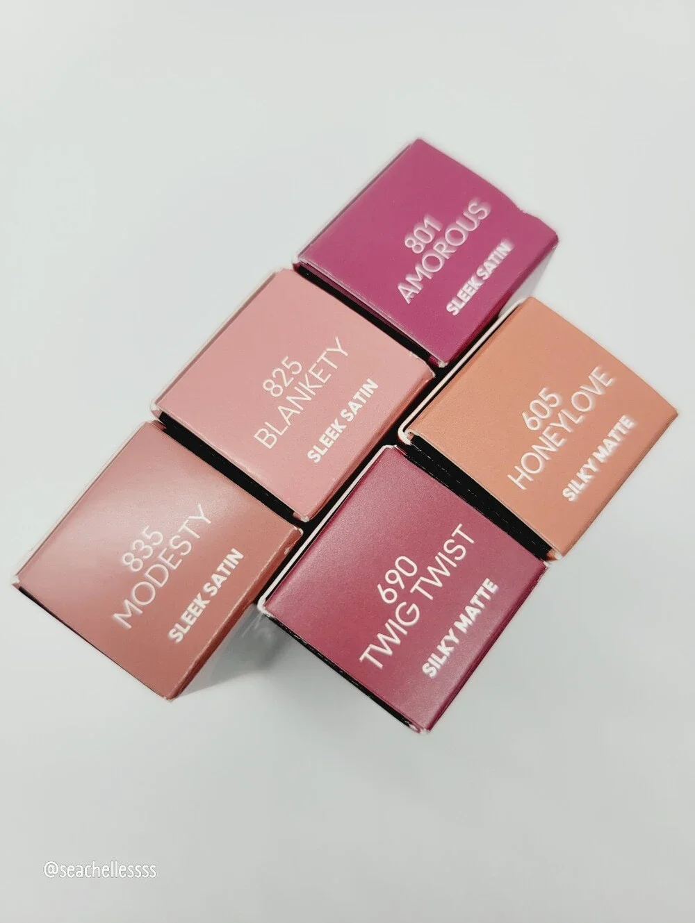 M•A•CXIMAL Mac Amorous Dusty Pink Sleek Satin Lipstick Brand New Authentic